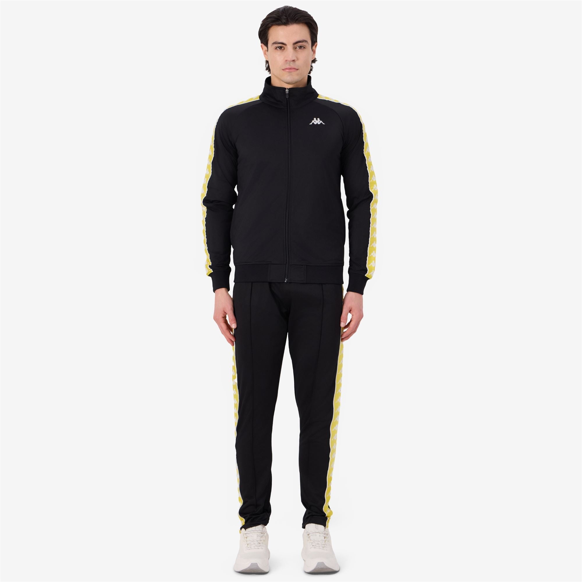 222 BANDA DUEDUEDUE SLIM Black-yellow Incaberry-white | Kappa online