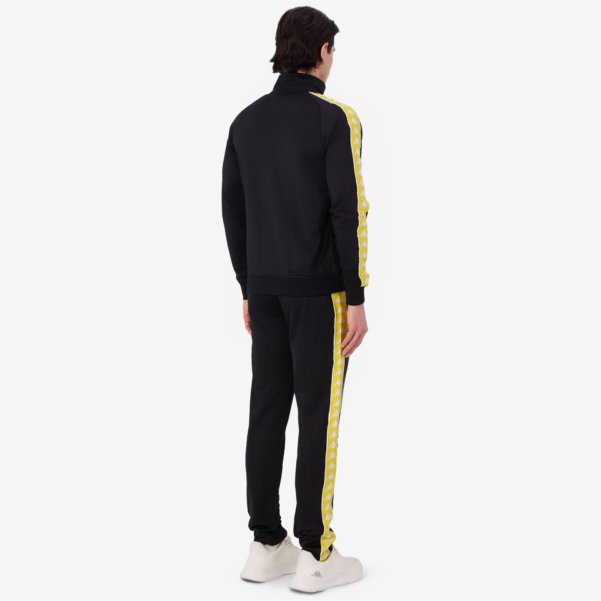 222 BANDA DUEDUEDUE SLIM Black-yellow Incaberry-white | Kappa online