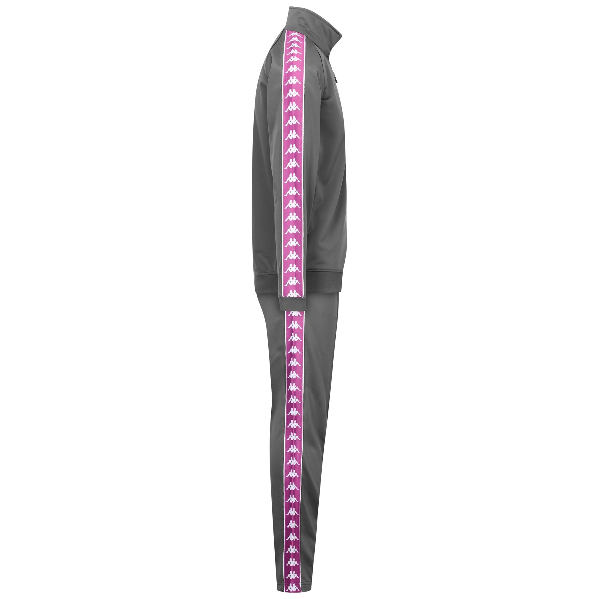 222 BANDA DUEDUEDUE SLIM Grey Charcoal-fuchsia Orchid-white | Kappa near me