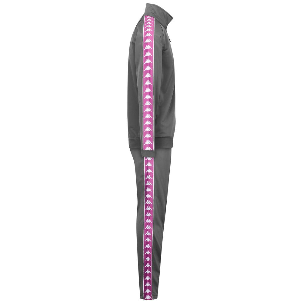 222 BANDA DUEDUEDUE SLIM Grey Charcoal-fuchsia Orchid-white | Kappa near me