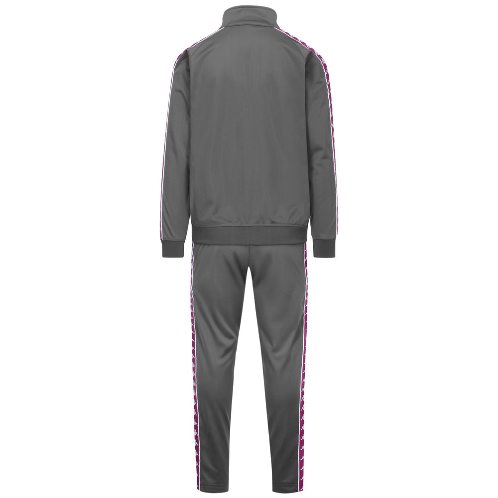 222 BANDA DUEDUEDUE SLIM Grey Charcoal-fuchsia Orchid-white | Kappa near me