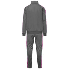 222 BANDA DUEDUEDUE SLIM Grey Charcoal-fuchsia Orchid-white | Kappa near me