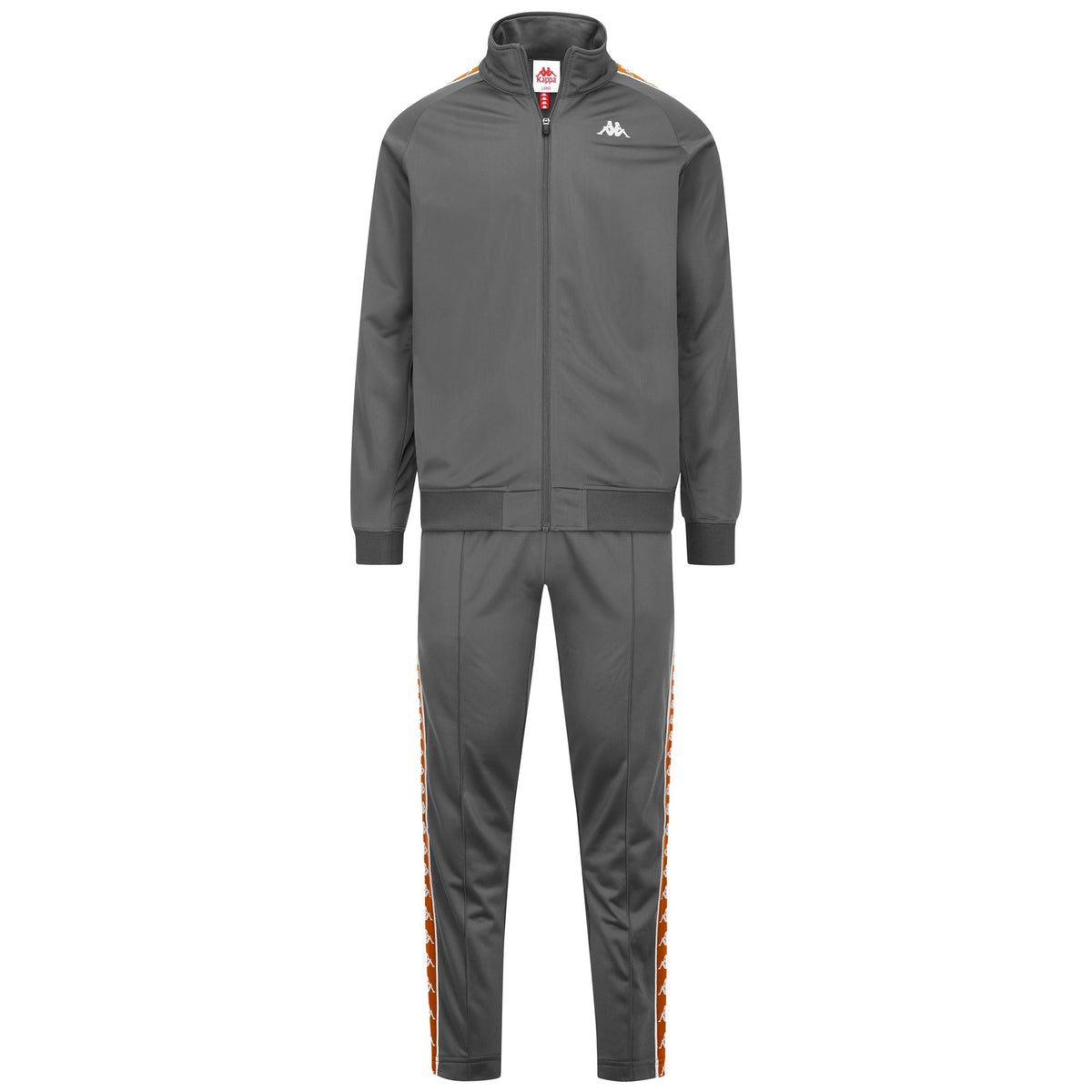 222 BANDA DUEDUEDUE SLIM Grey Charcoal-orange Popsicle-white | Kappa US