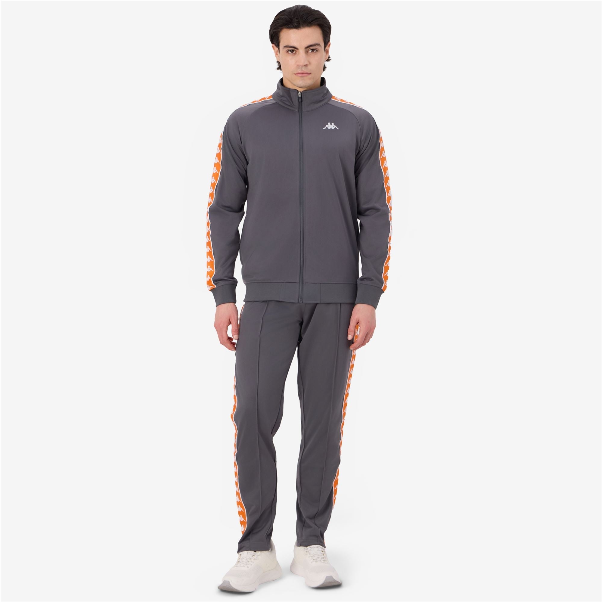 222 BANDA DUEDUEDUE SLIM Grey Charcoal-orange Popsicle-white | Kappa US