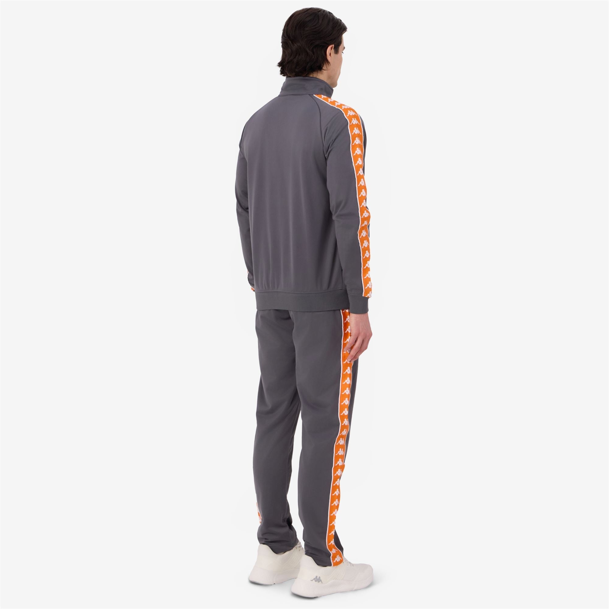 222 BANDA DUEDUEDUE SLIM Grey Charcoal-orange Popsicle-white | Kappa US