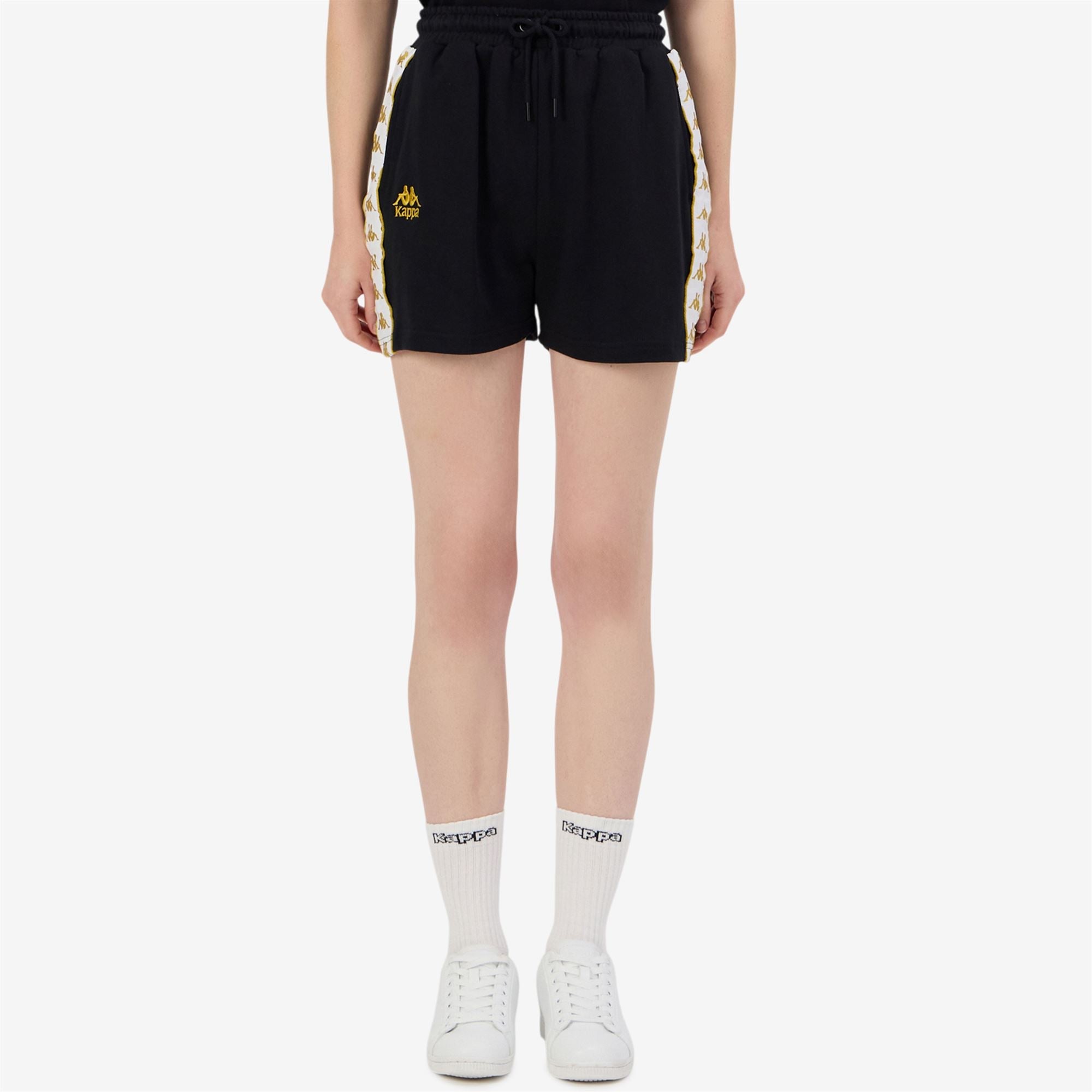 222 BANDA IVISSA Black-yellow Gold Rich-white | Kappa on sale