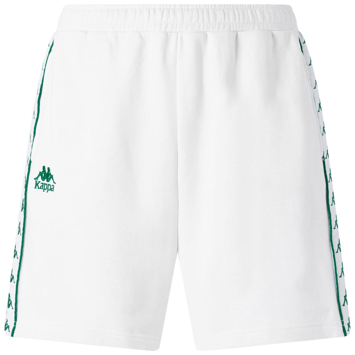 222 BANDA OVIEDO White-green Tee | Kappa for sale