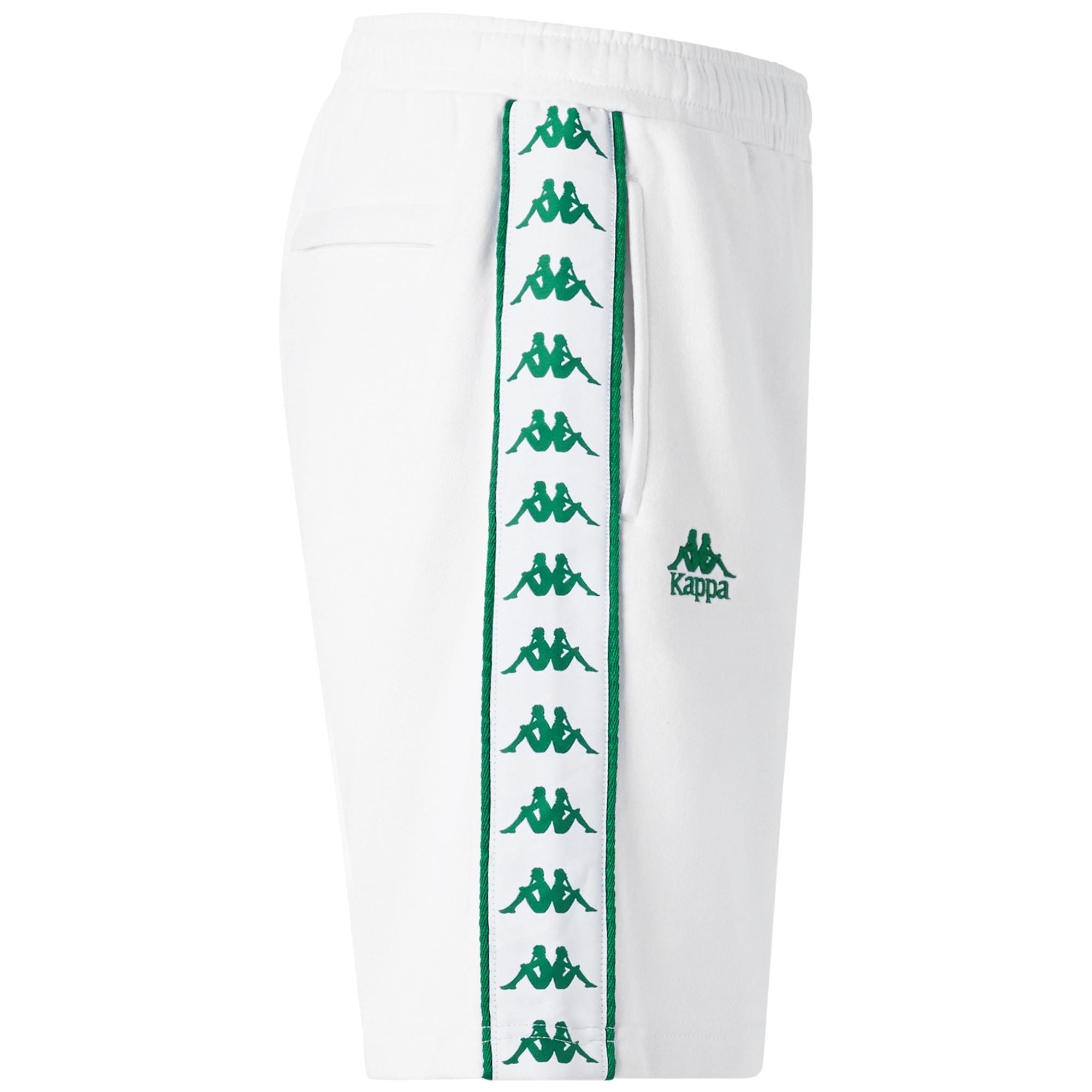 222 BANDA OVIEDO White-green Tee | Kappa for sale