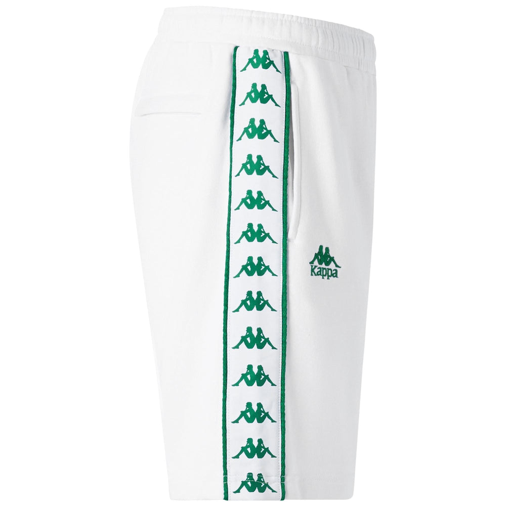 222 BANDA OVIEDO White-green Tee | Kappa for sale