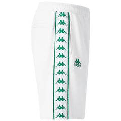 222 BANDA OVIEDO White-green Tee | Kappa for sale