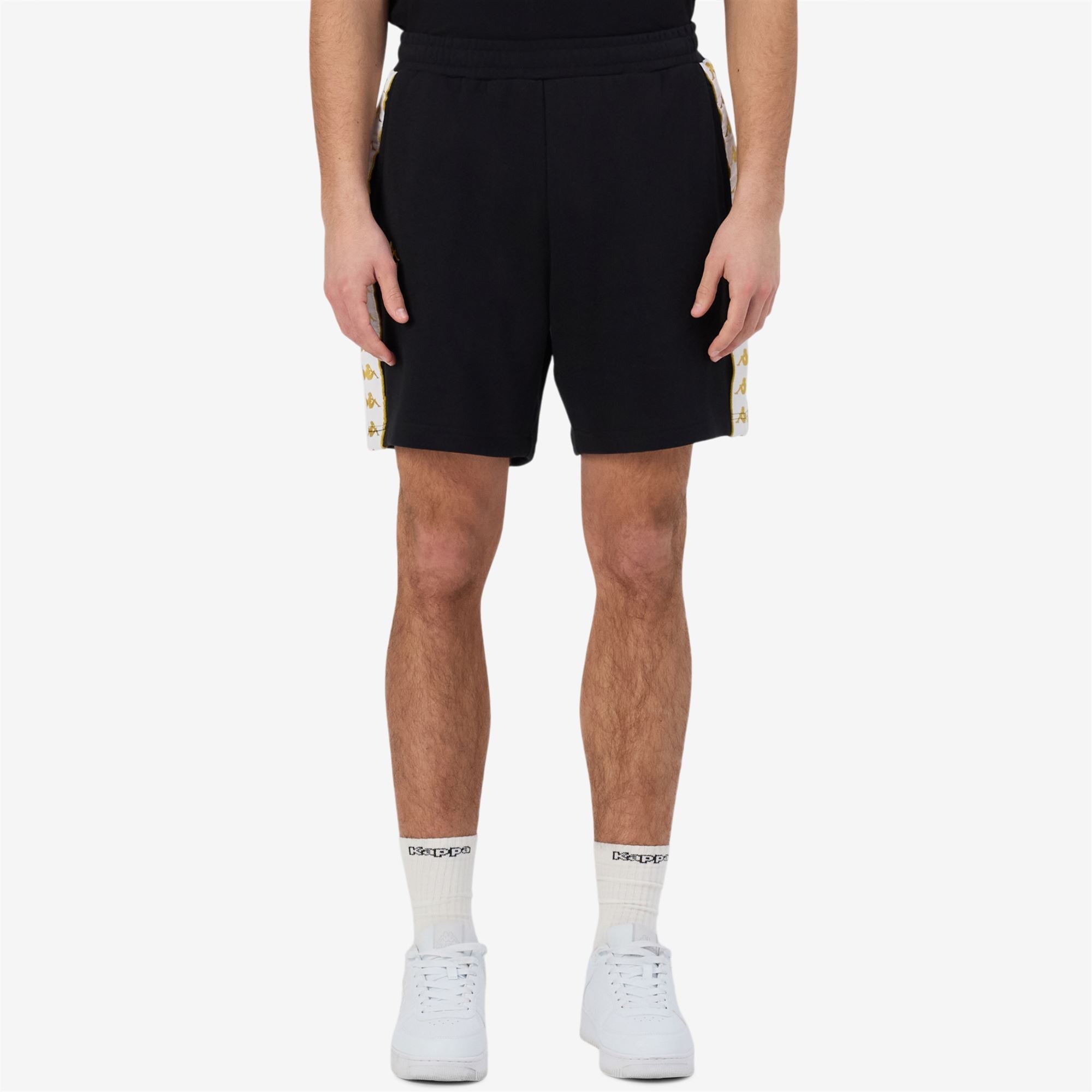 222 BANDA OVIEDO Black-yellow Gold Rich-white | Kappa online