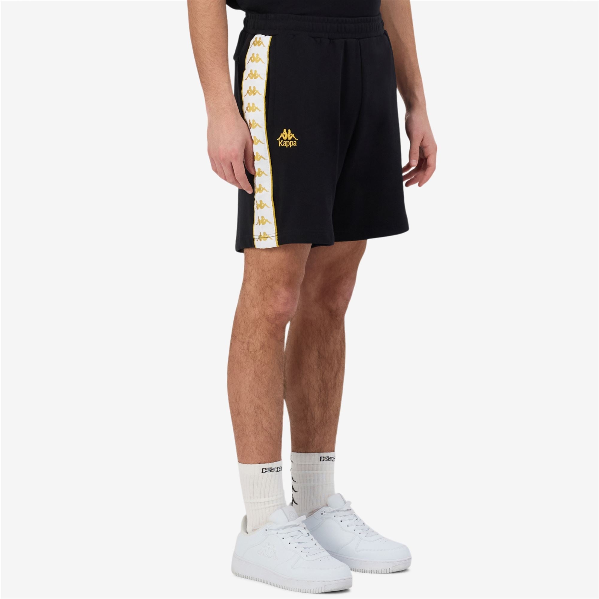 222 BANDA OVIEDO Black-yellow Gold Rich-white | Kappa online