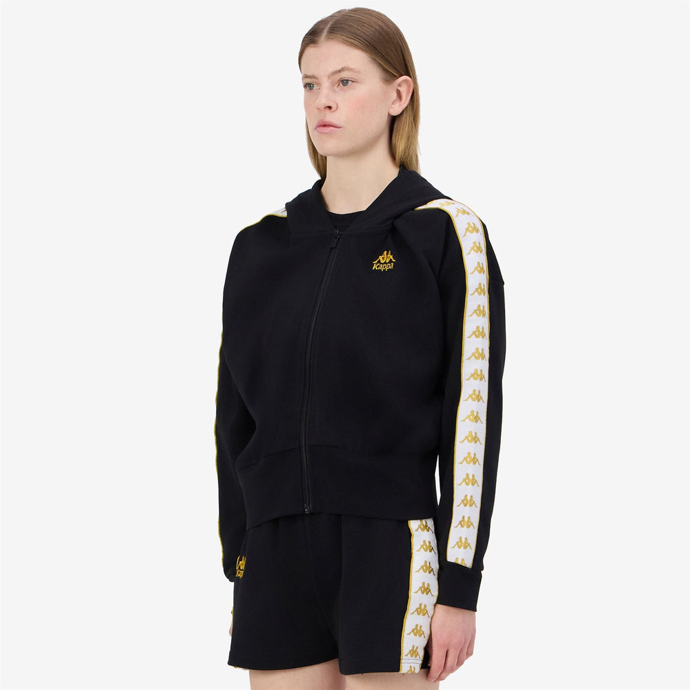 222 BANDA CARLISE Black-yellow Gold Rich-white | Kappa online