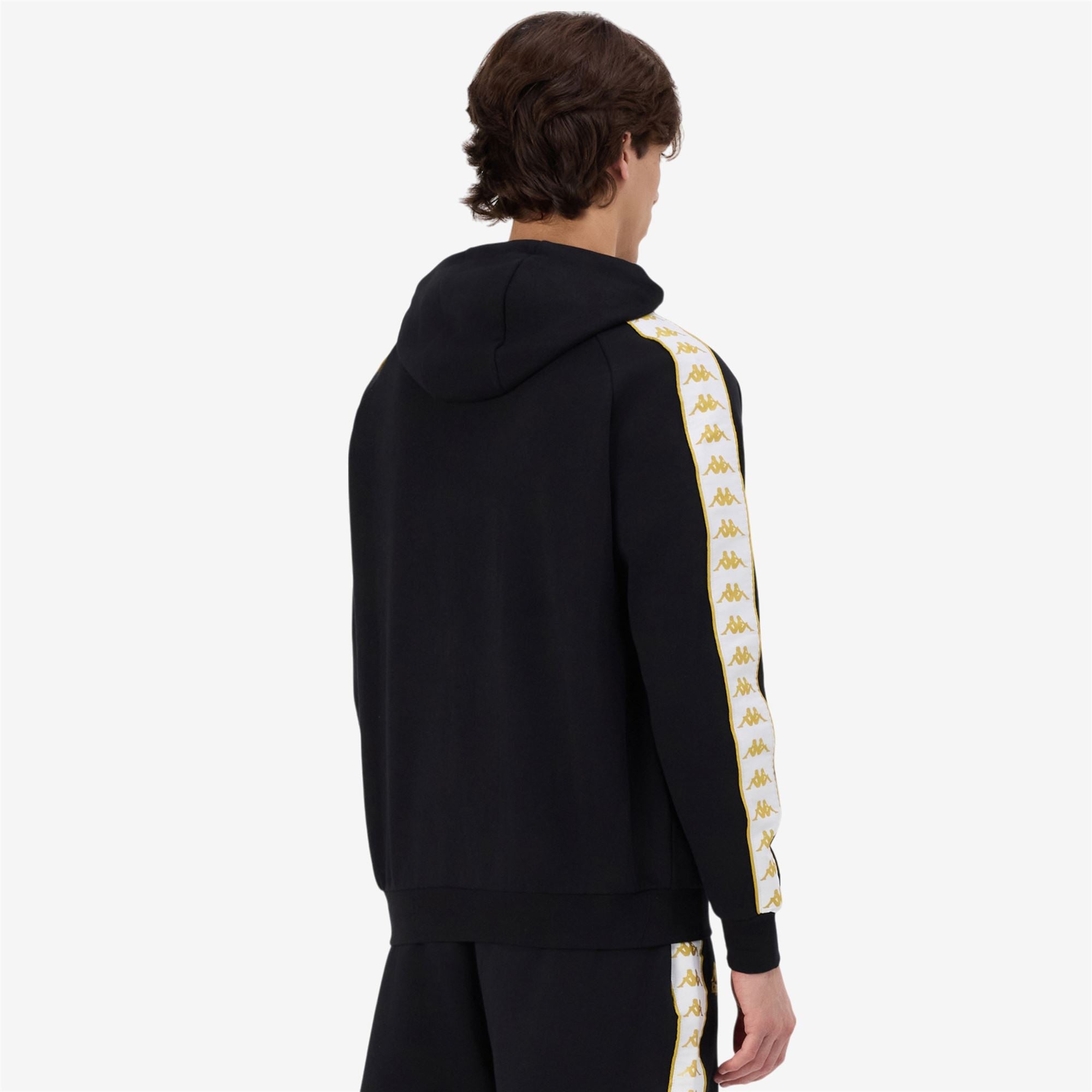 222 BANDA ZAMIN 3 Black-yellow Gold Rich-white | Kappa near me