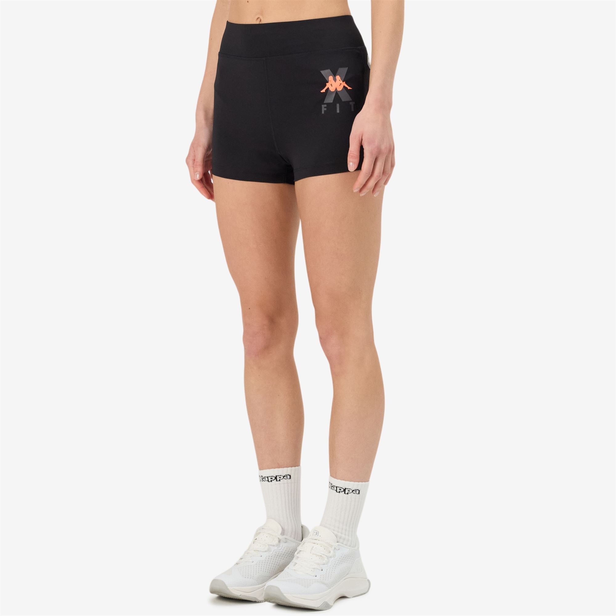KOMBAT WKT ESCAME Black - Neon Coral | Kappa for sale