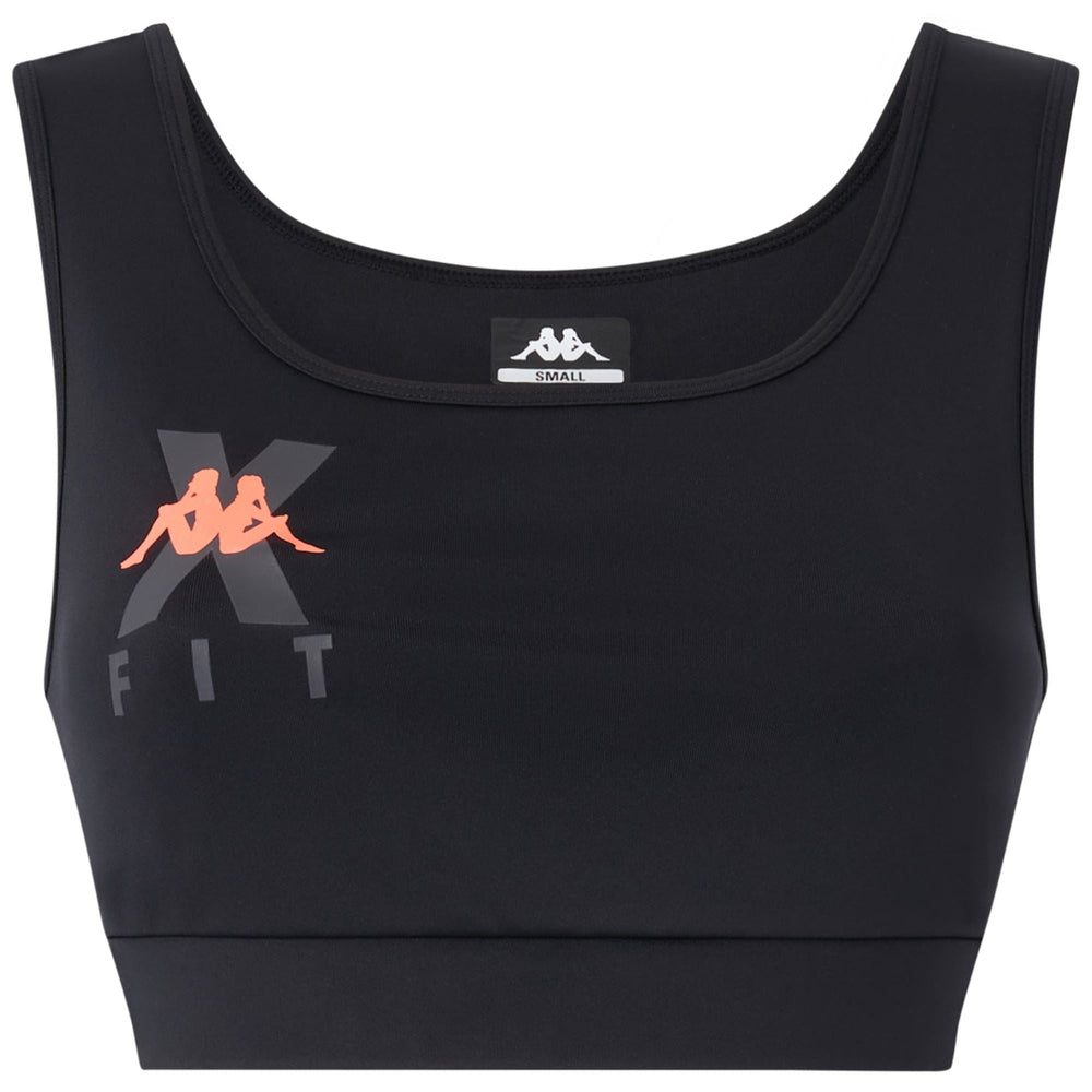 KOMBAT WKT ETILEA Black - Neon Coral | Kappa near me