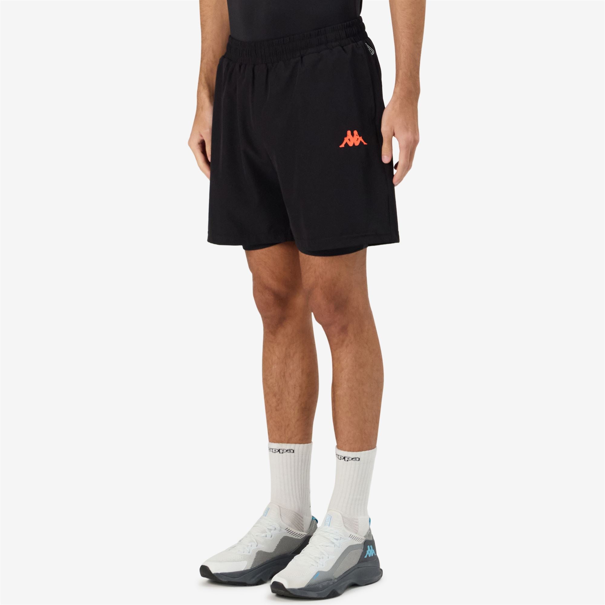 KOMBAT FIO Black-neon Coral | Kappa discount