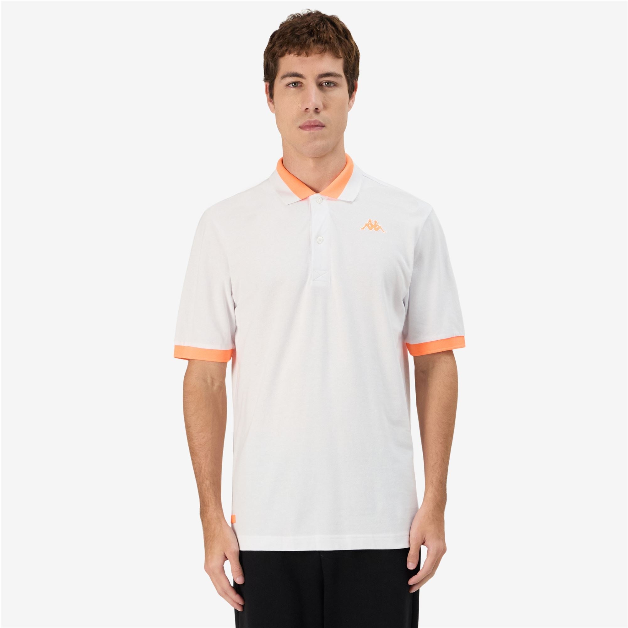 LOGO NEON White - Neon Orange | Kappa discount