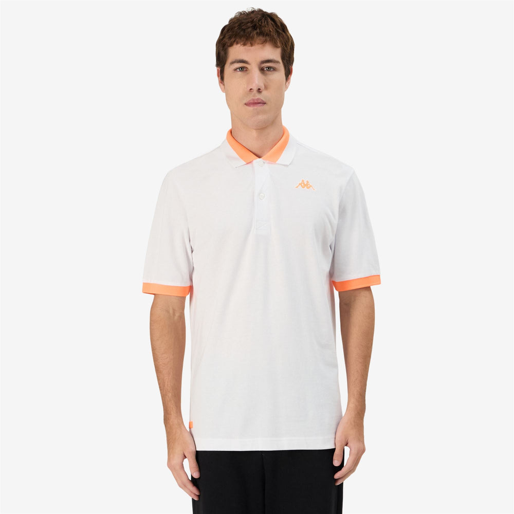 LOGO NEON White - Neon Orange | Kappa discount