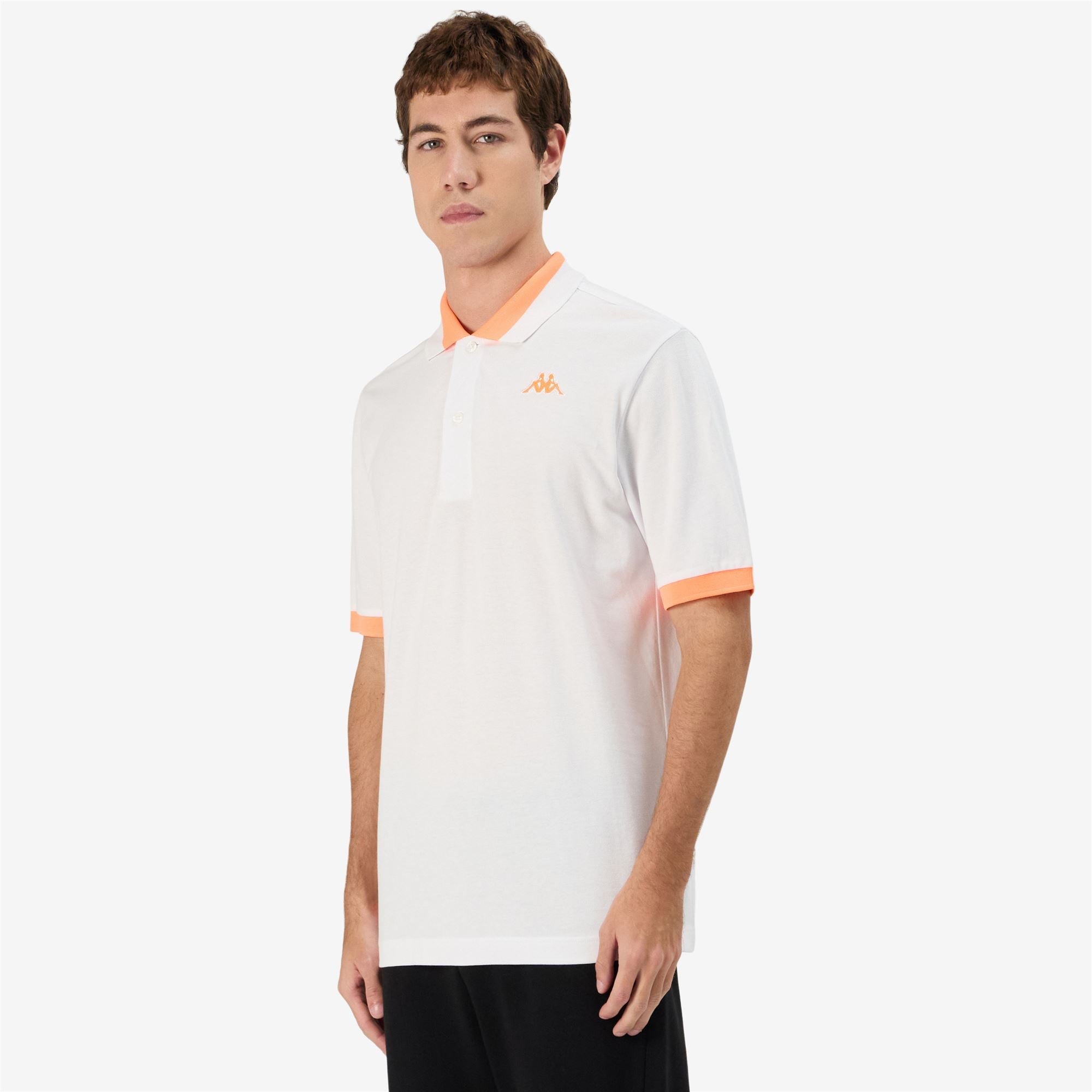 LOGO NEON White - Neon Orange | Kappa discount