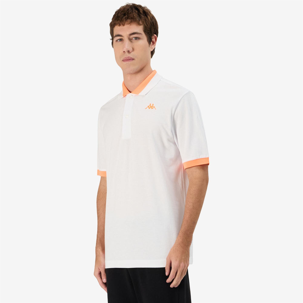 LOGO NEON White - Neon Orange | Kappa discount
