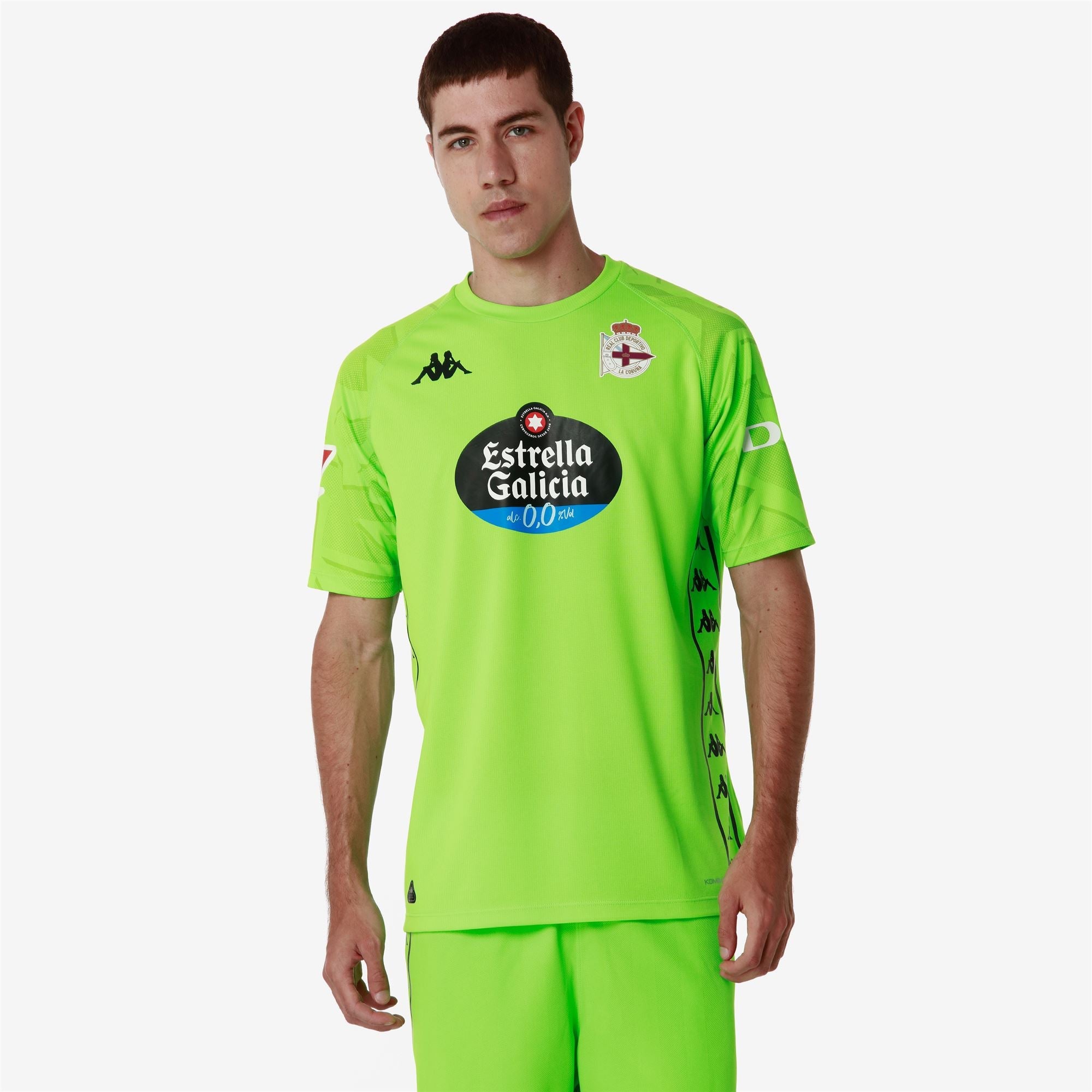 KOMBAT GK 2025 DEPORTIVO Neon Green-black | Kappa near me