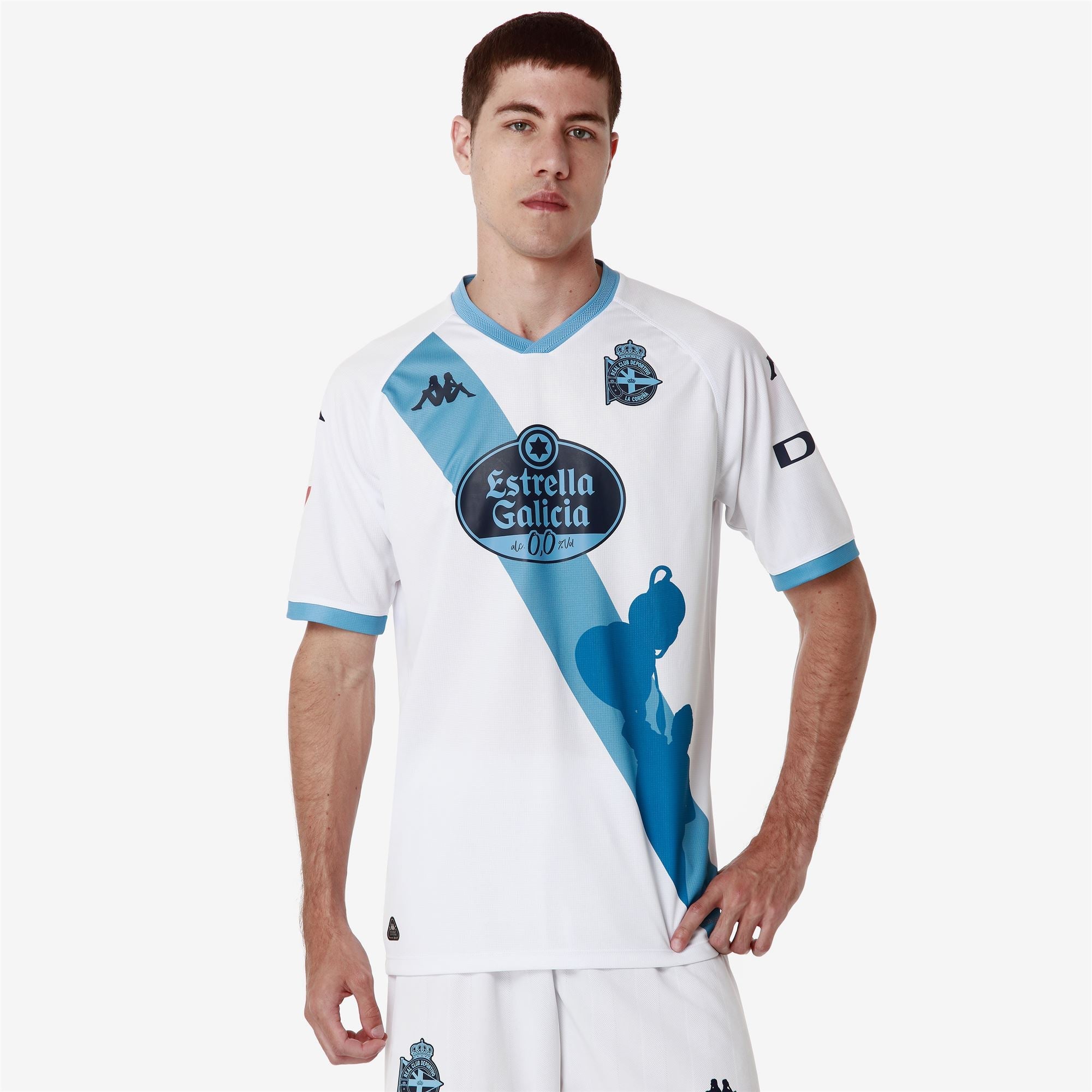 KOMBAT 2025 DEPORTIVO White-azure Dk-sponsor1 | Kappa sale