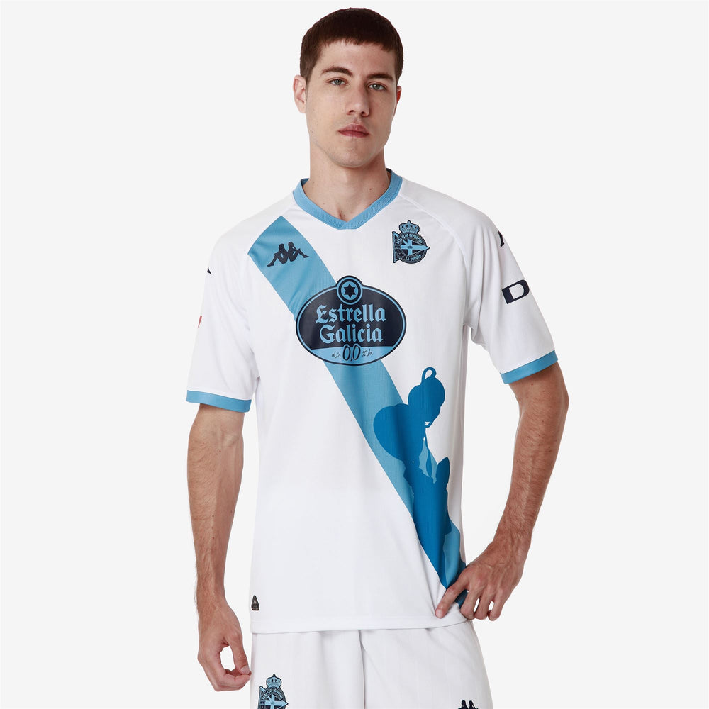 KOMBAT 2025 DEPORTIVO White-azure Dk-sponsor1 | Kappa sale