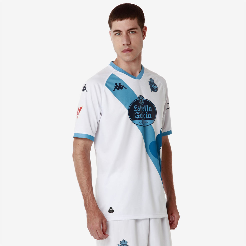KOMBAT 2025 DEPORTIVO White-azure Dk-sponsor1 | Kappa sale
