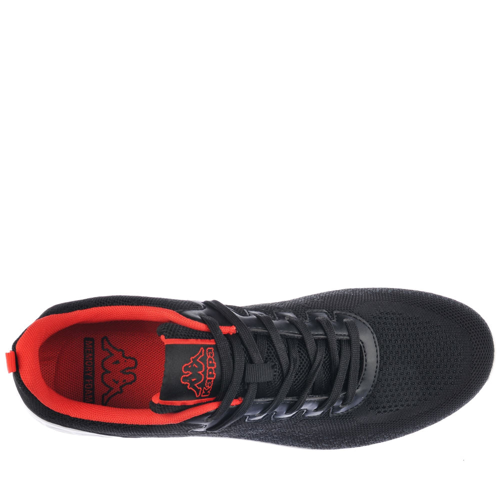 LOGO ROSTIE Black - Red Blaze | Kappa on sale