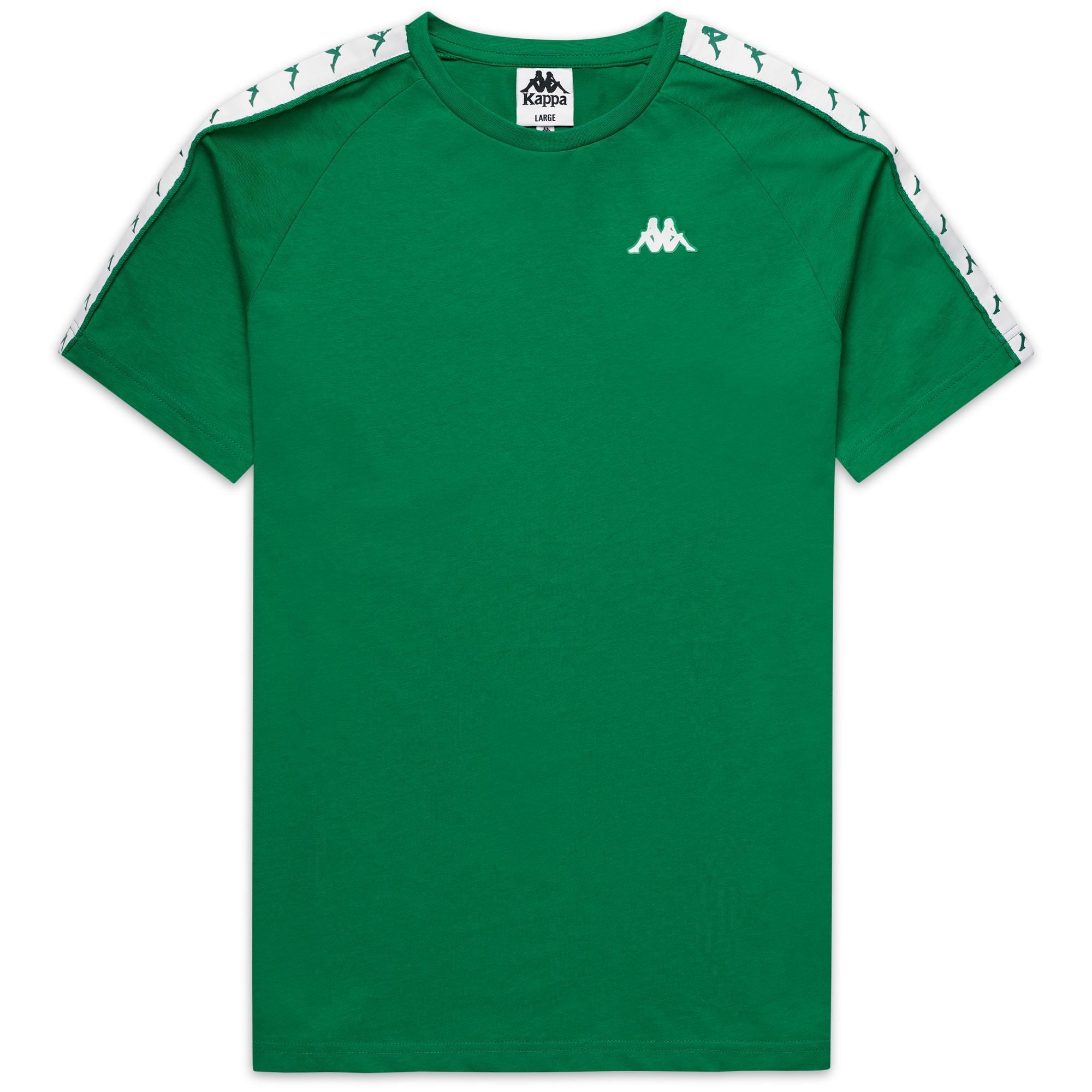 222 BANDA COEN SLIM Green Tee-white | Kappa online