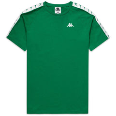 222 BANDA COEN SLIM Green Tee-white | Kappa online