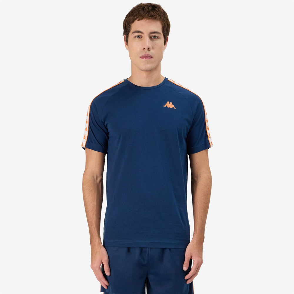 222 BANDA COEN SLIM Blue Dk-orange | Kappa near me