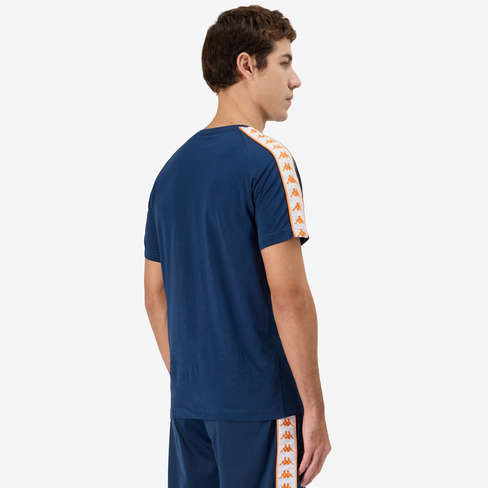 222 BANDA COEN SLIM Blue Dk-orange | Kappa near me