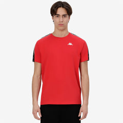 222 BANDA COEN SLIM Red Racing - Black - White | Kappa US