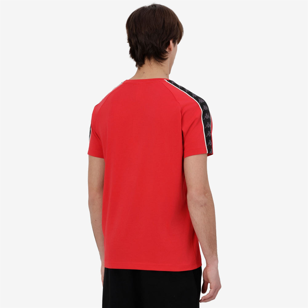 222 BANDA COEN SLIM Red Racing - Black - White | Kappa US