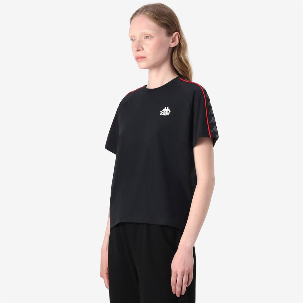 222 BANDA ADI Black - Red Racing - White | Kappa on sale