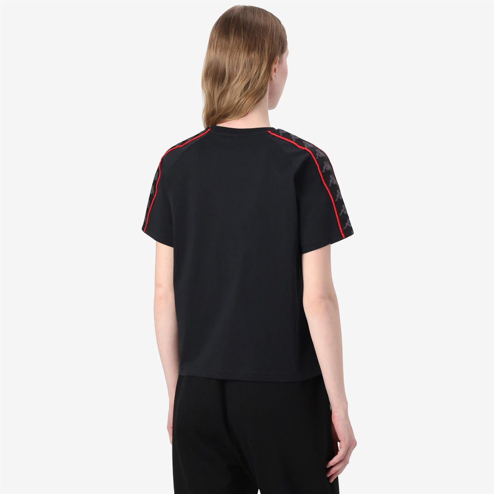 222 BANDA ADI Black - Red Racing - White | Kappa on sale