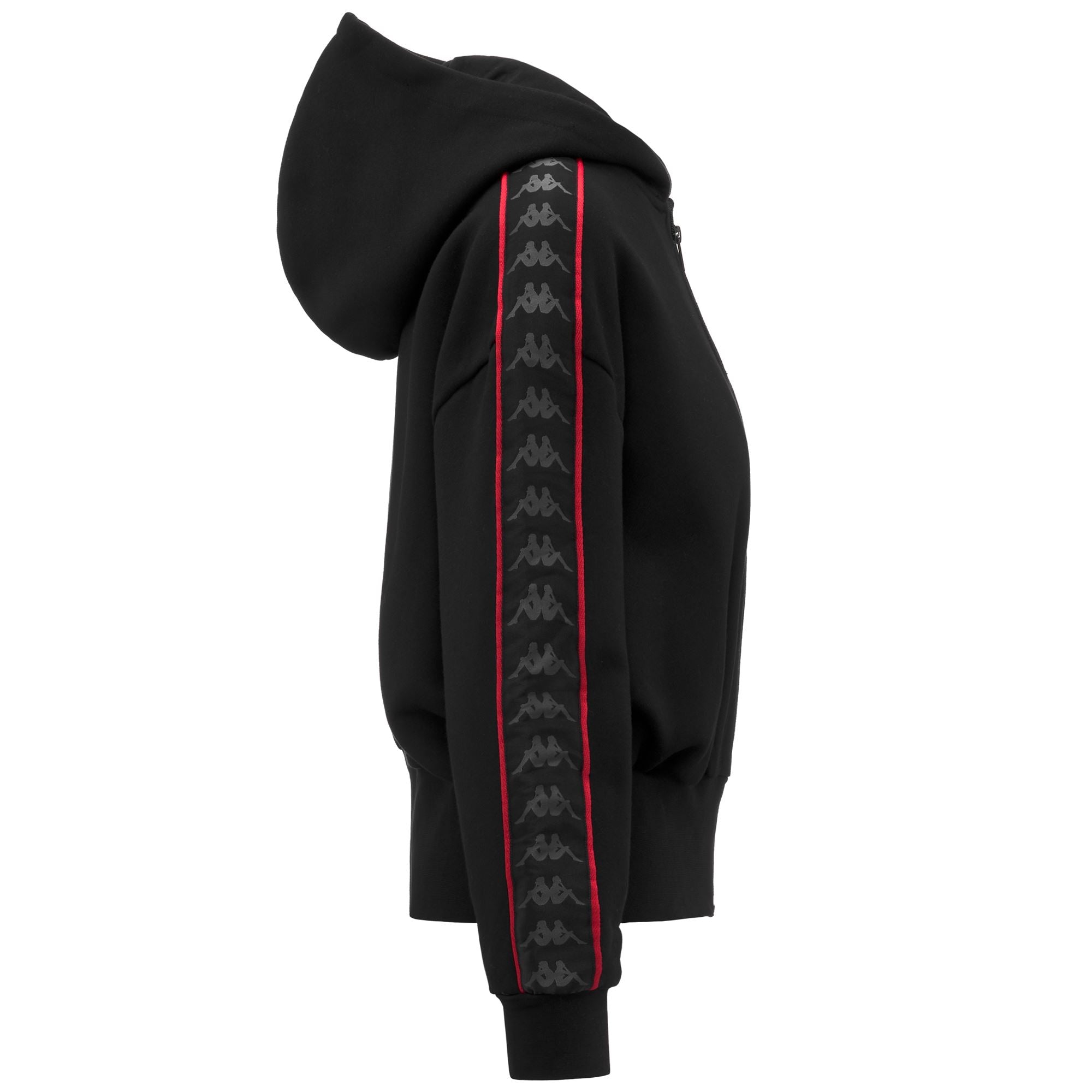 222 BANDA CARLISE 2 Black - Red Racing - White | Kappa US