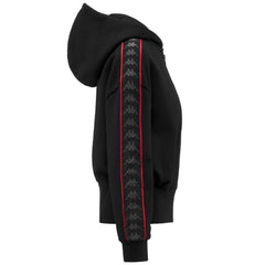 222 BANDA CARLISE 2 Black - Red Racing - White | Kappa US