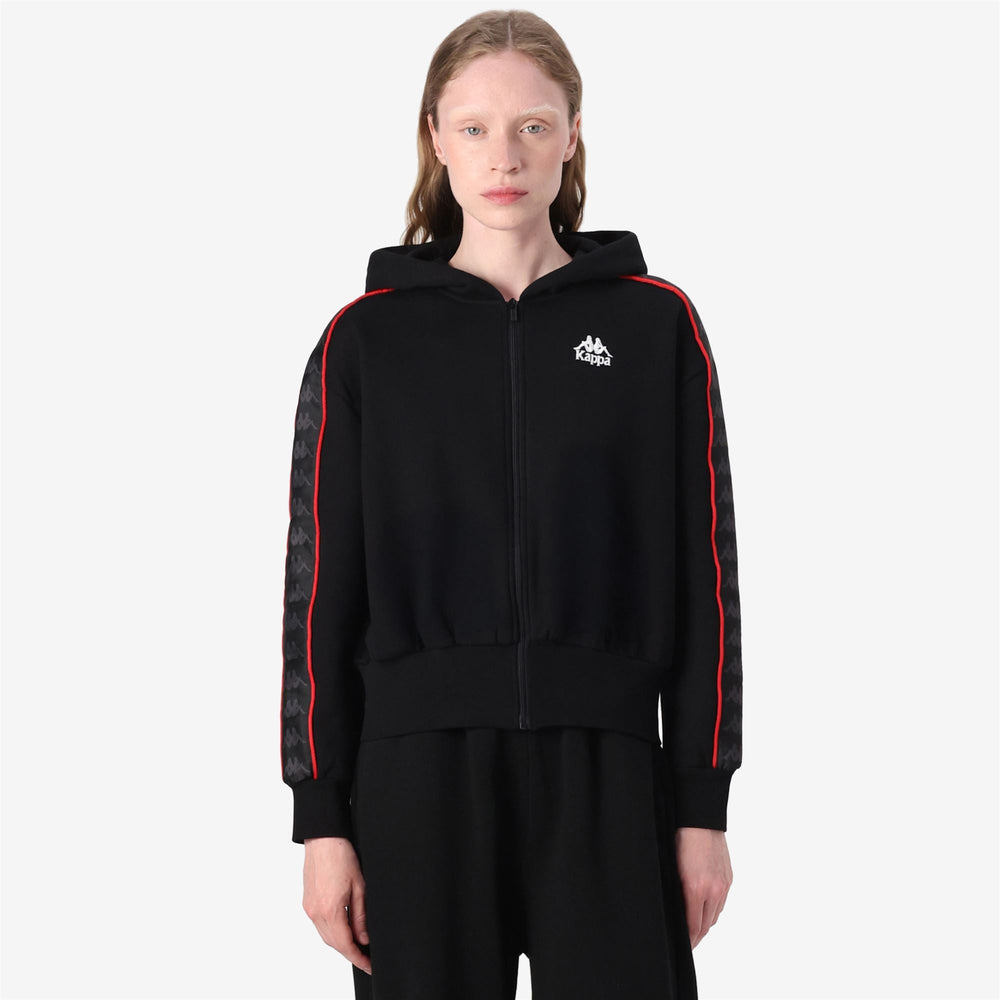 222 BANDA CARLISE 2 Black - Red Racing - White | Kappa US