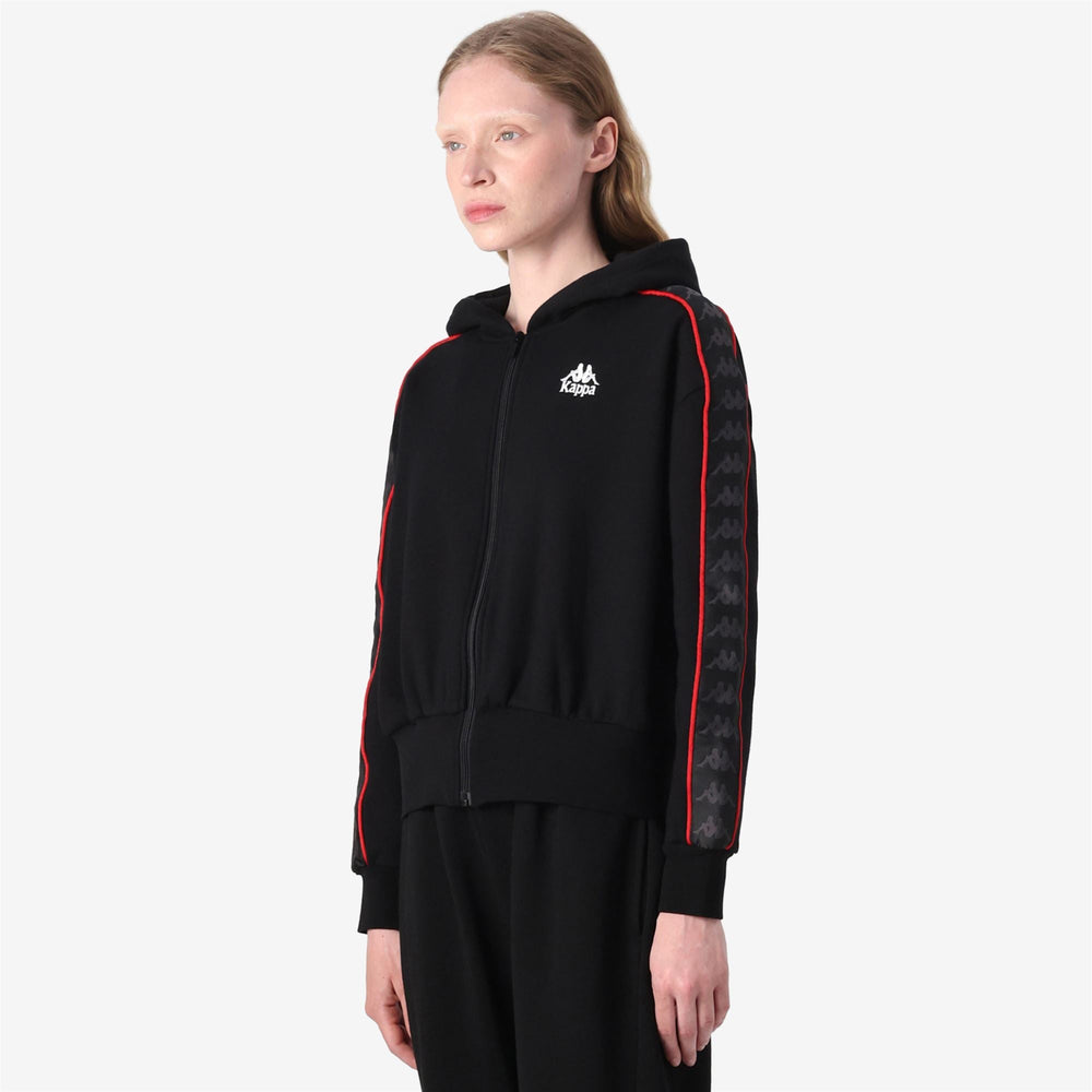 222 BANDA CARLISE 2 Black - Red Racing - White | Kappa US