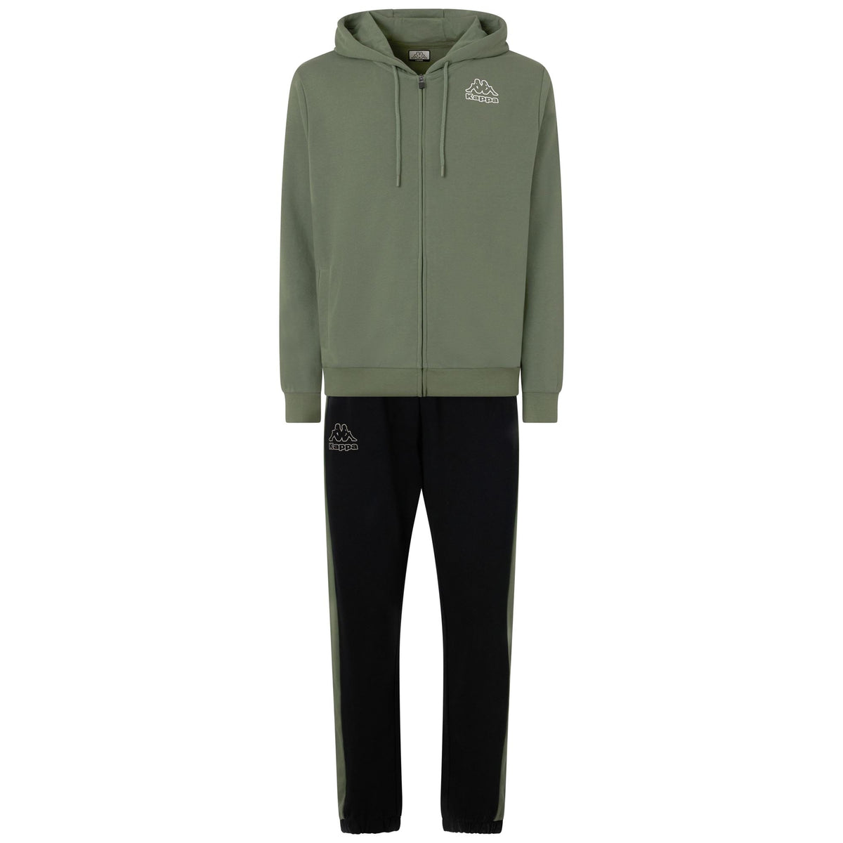 LOGO GLOMERI Green Olivine - Black | Kappa sale