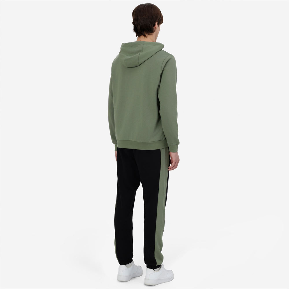 LOGO GLOMERI Green Olivine - Black | Kappa sale