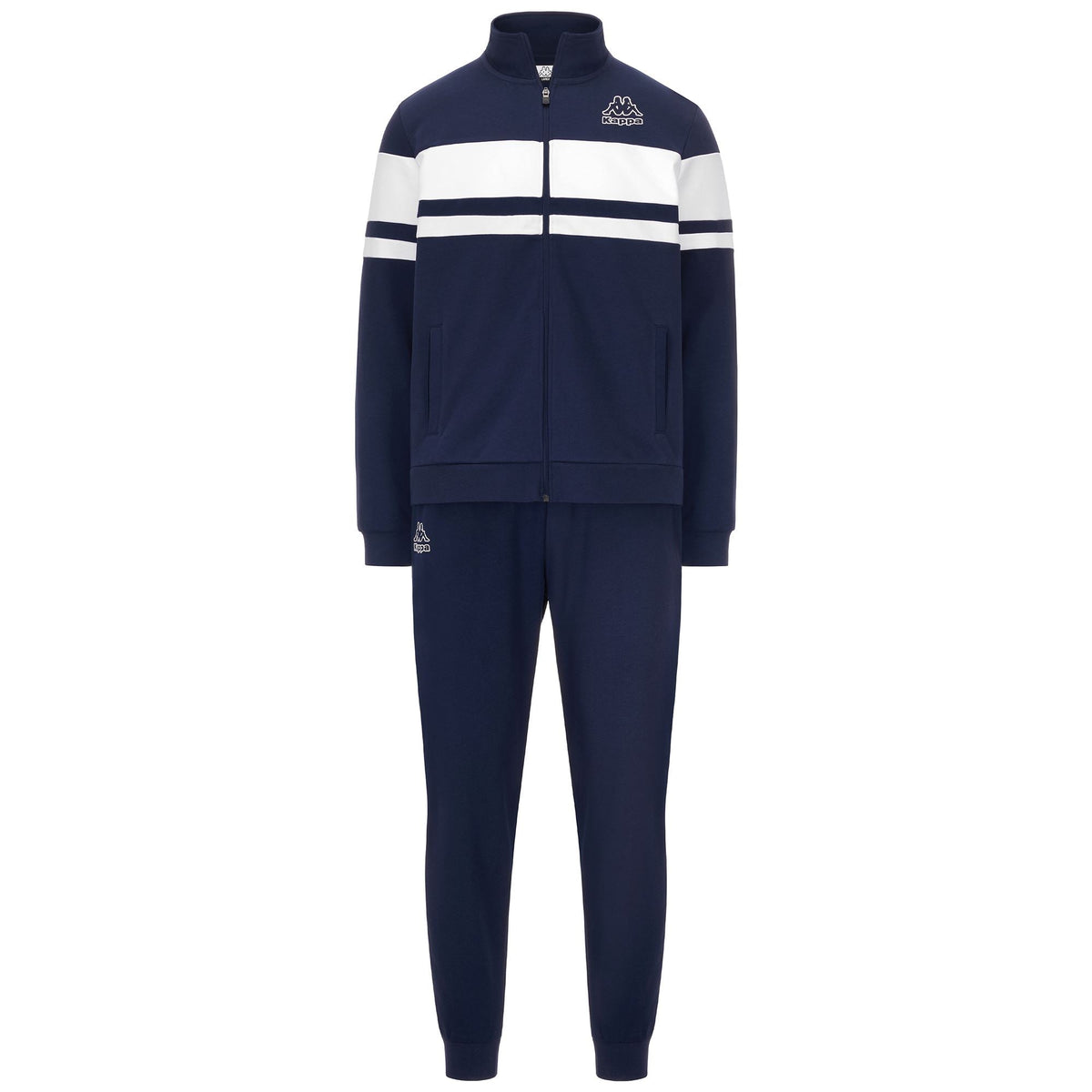 LOGO GOPPIO Blue Marine - White | Kappa online