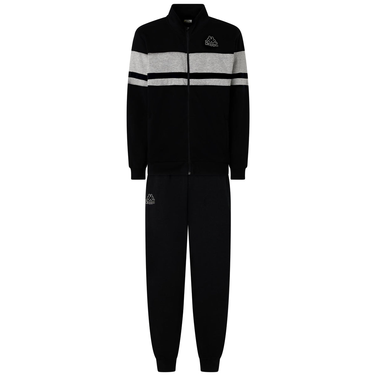 LOGO GOPPIO Black - Grey Md Mel | Kappa near me