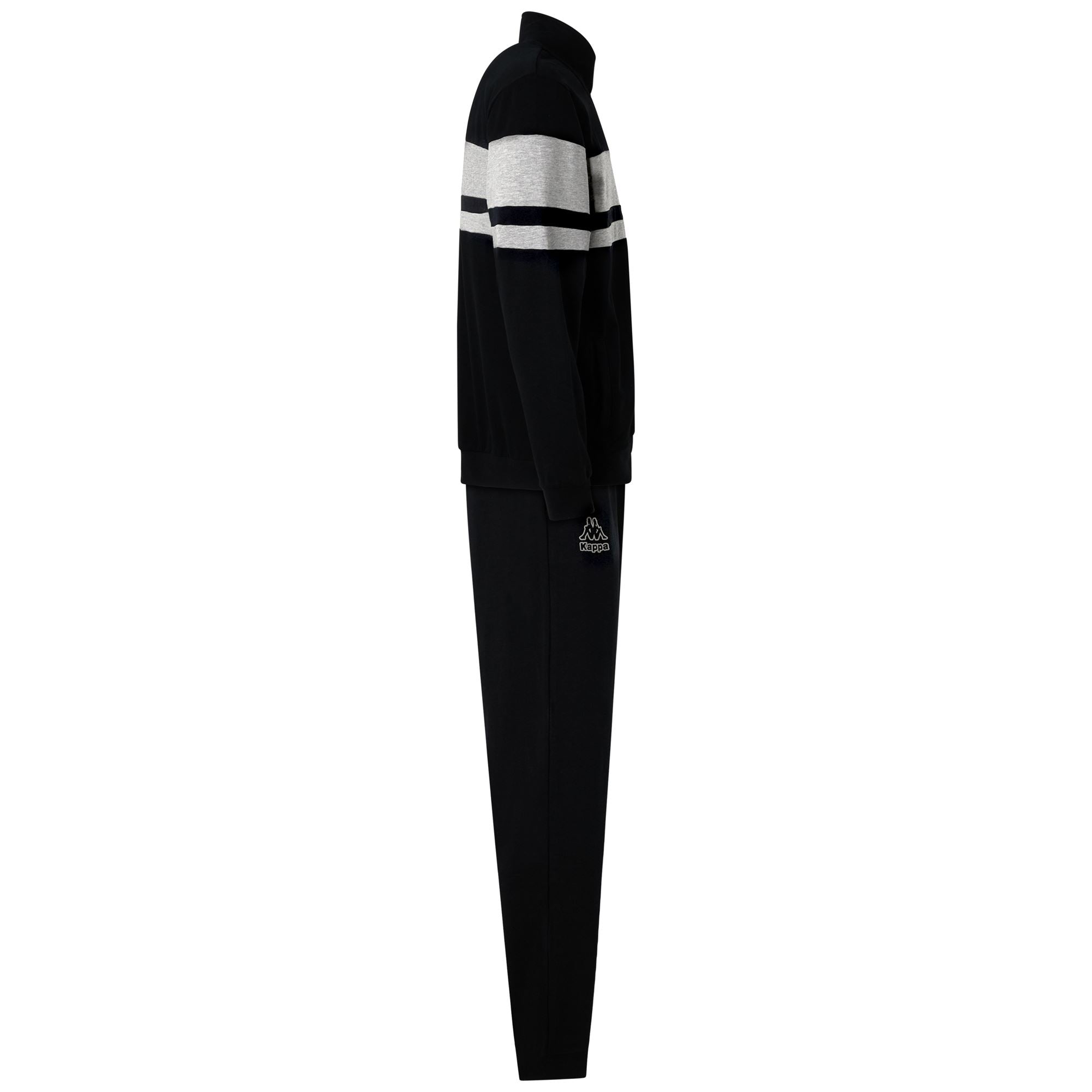 LOGO GOPPIO Black - Grey Md Mel | Kappa near me