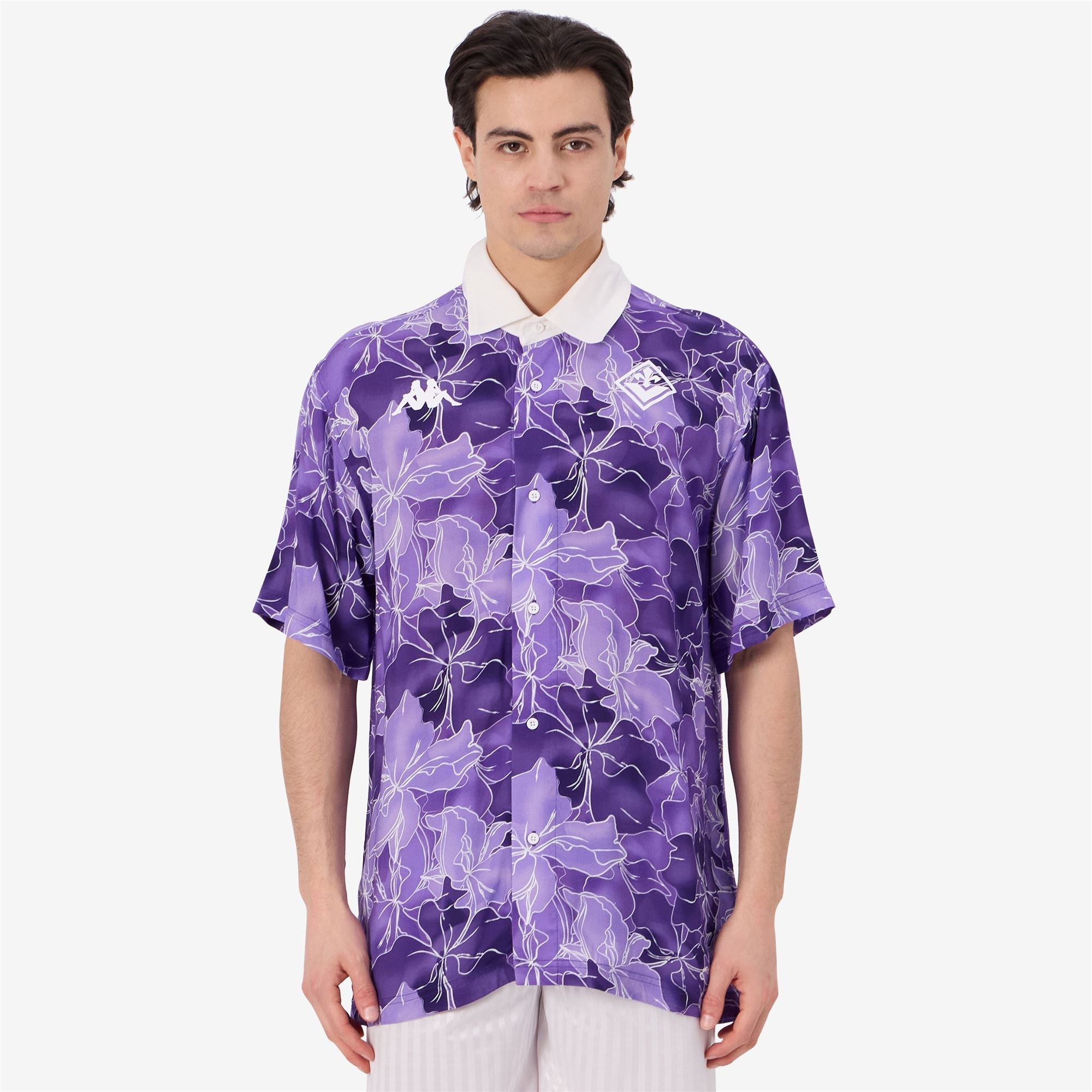 SUPPORTER ABAHIRT FIORENTINA Violet Indigo-white | Kappa sale
