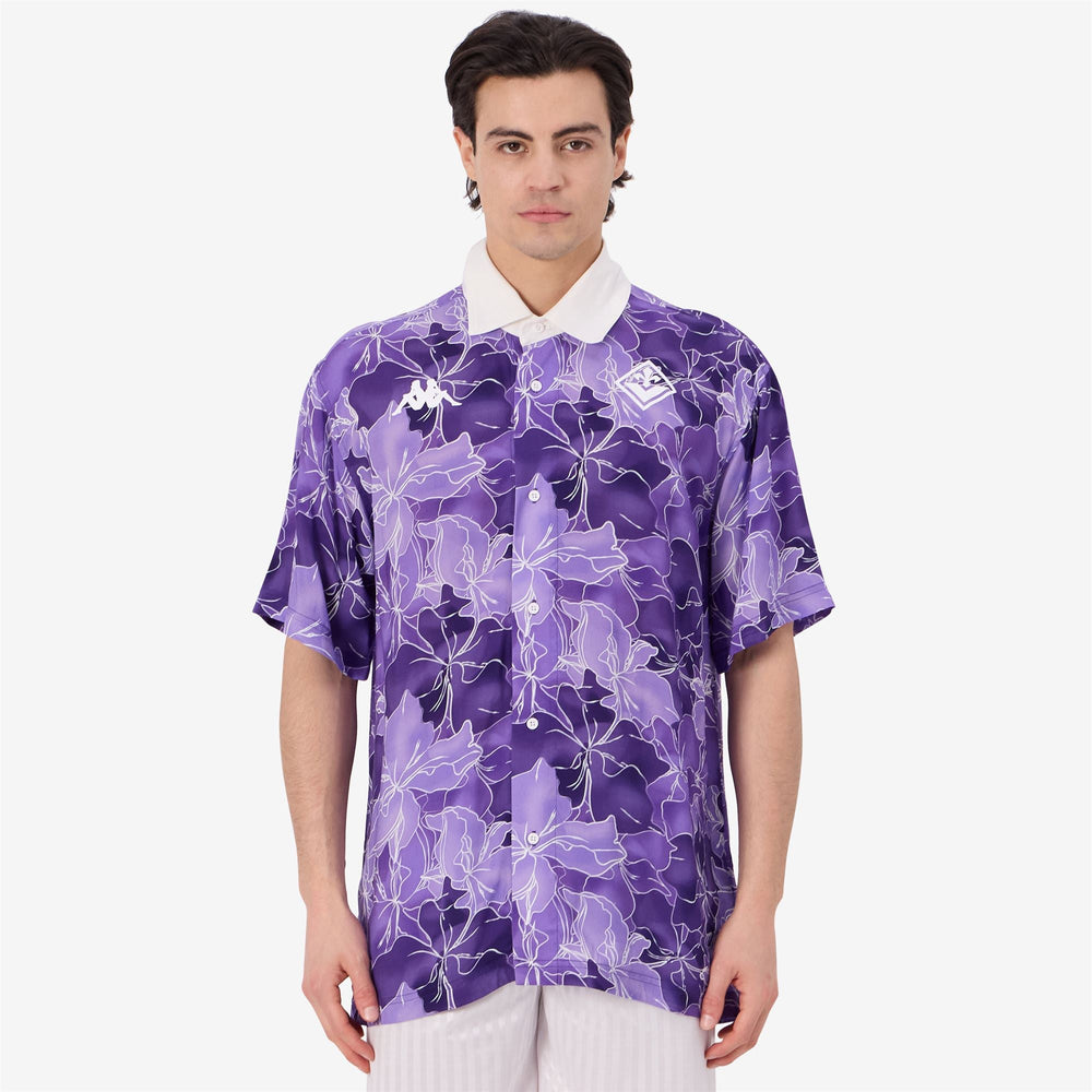SUPPORTER ABAHIRT FIORENTINA Violet Indigo-white | Kappa sale