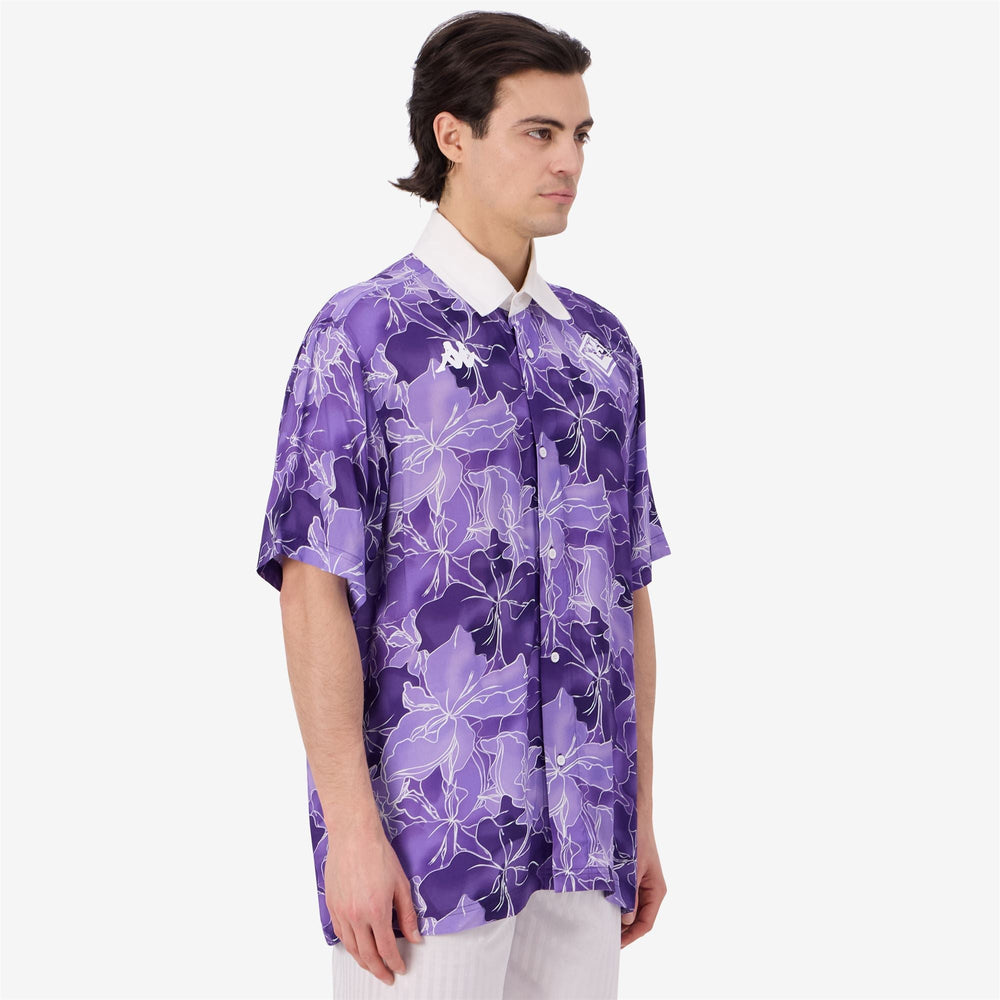 SUPPORTER ABAHIRT FIORENTINA Violet Indigo-white | Kappa sale